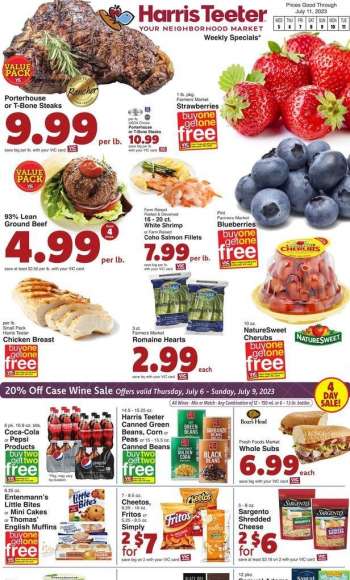 Harris Teeter Flyer - 07/05/2023 - 07/11/2023.