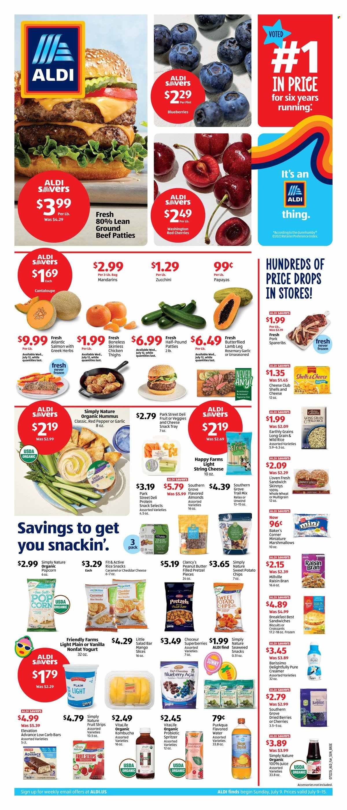 ALDI ad - 07/09/2023 - 07/15/2023. Page 1
