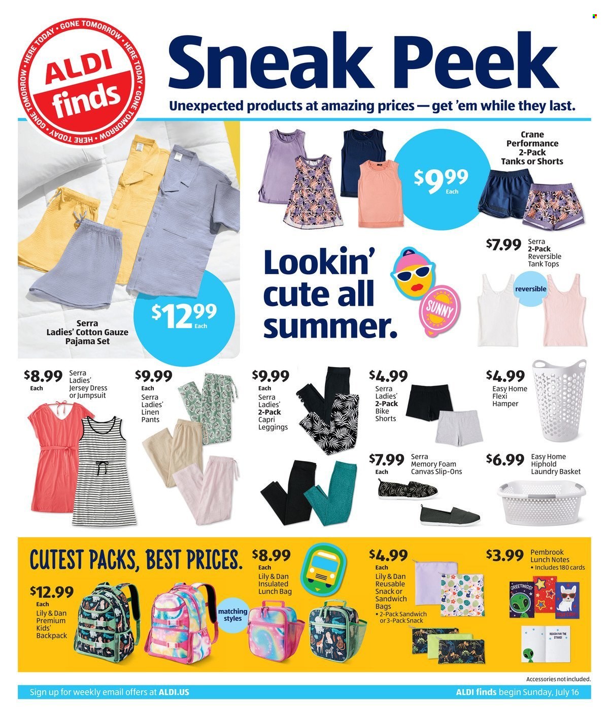ALDI ad - 07/16/2023 - 07/22/2023. Page 1
