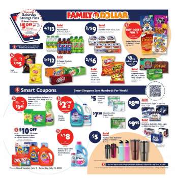 Family Dollar Flyer - 07/09/2023 - 07/15/2023.