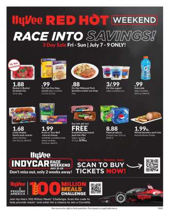 Hy-Vee Flyer - 07/07/2023 - 07/09/2023.