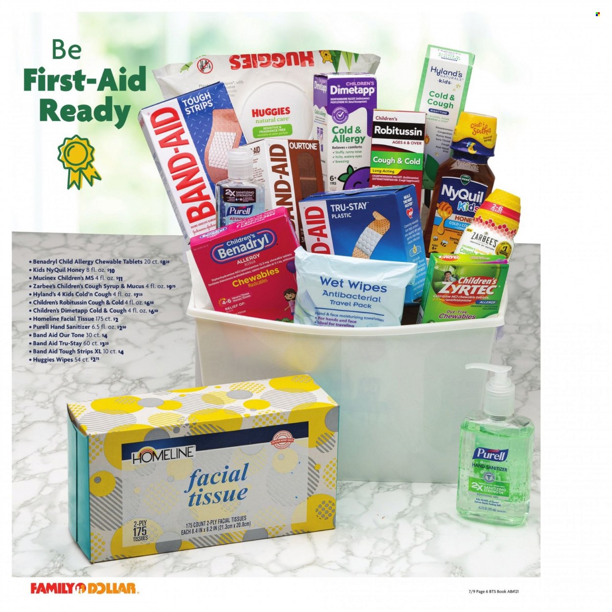 Family Dollar ad - 07/09/2023 - 09/02/2023. Page 6
