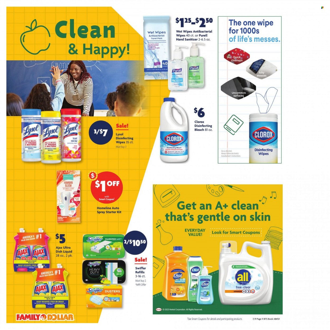 Family Dollar ad - 07/09/2023 - 09/02/2023. Page 7