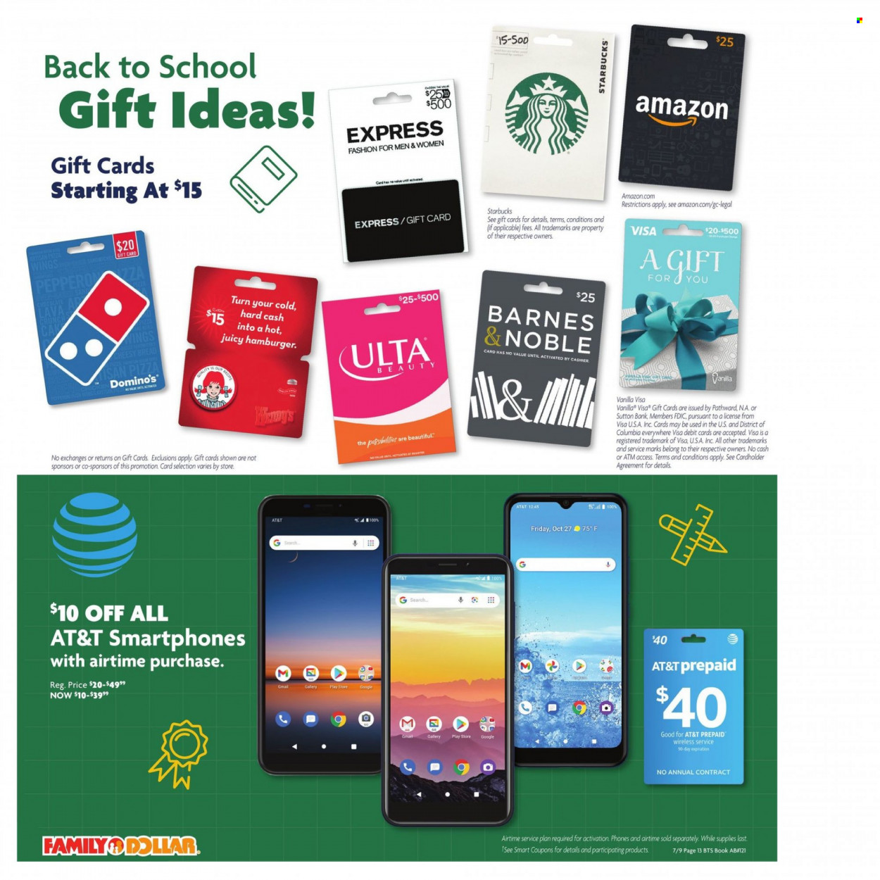 Family Dollar ad - 07/09/2023 - 09/02/2023. Page 13