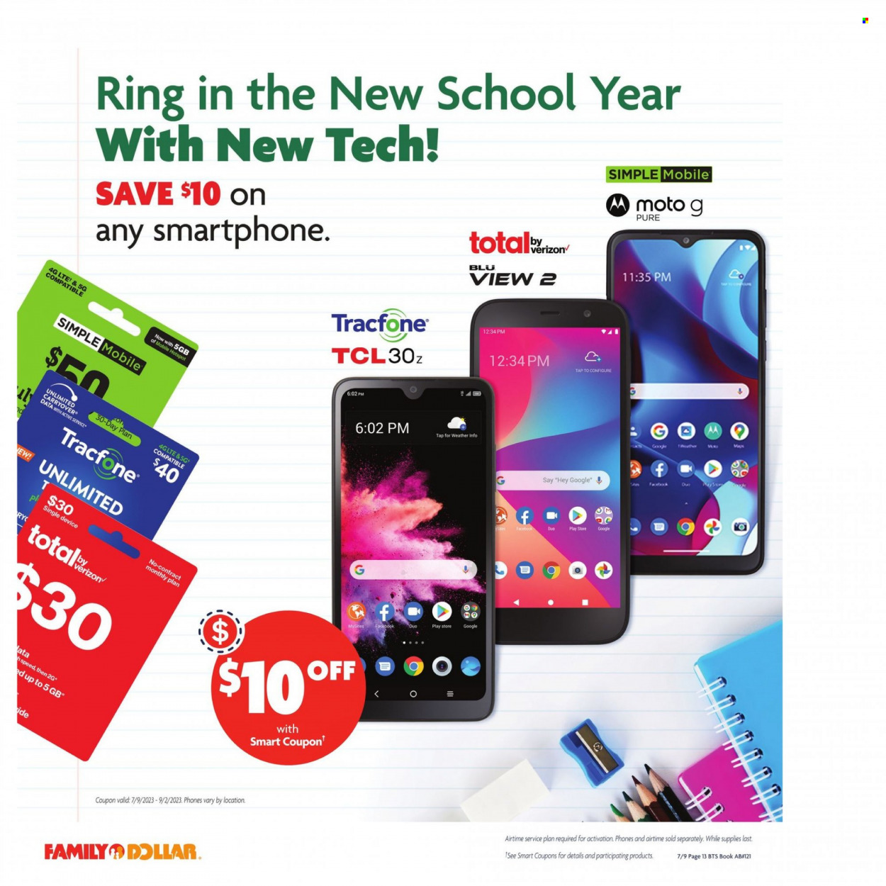 Family Dollar ad - 07/09/2023 - 09/02/2023. Page 14