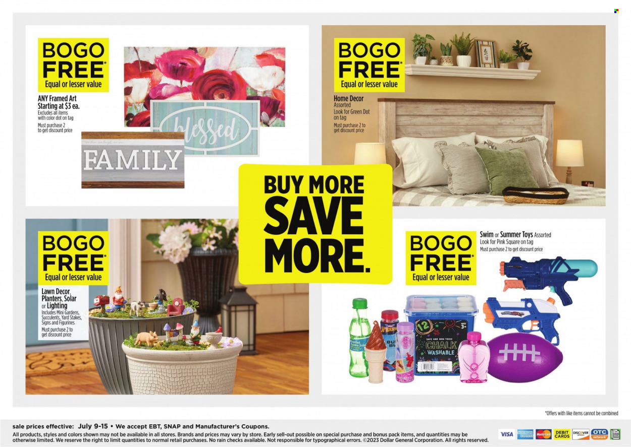 Dollar General ad - 07/09/2023 - 07/15/2023. Page 11