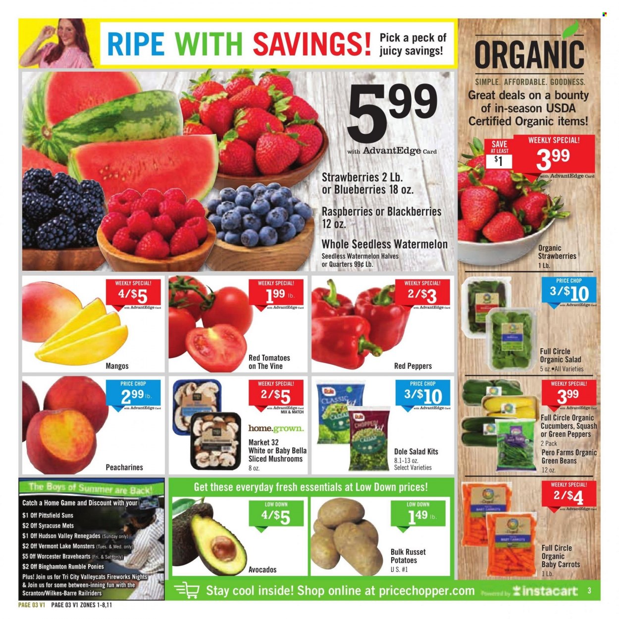 Price Chopper ad - 07/09/2023 - 07/15/2023. Page 3