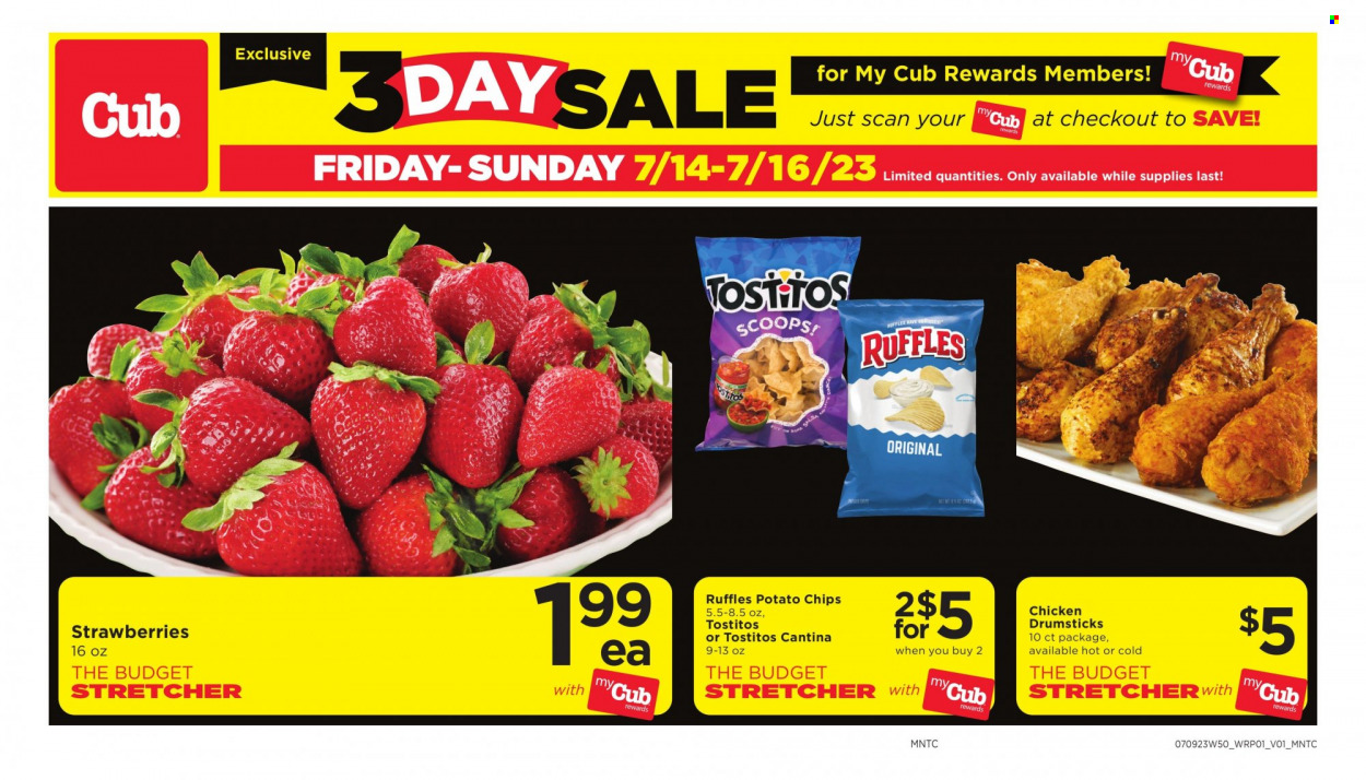 Cub Foods ad - 07/09/2023 - 07/15/2023. Page 1