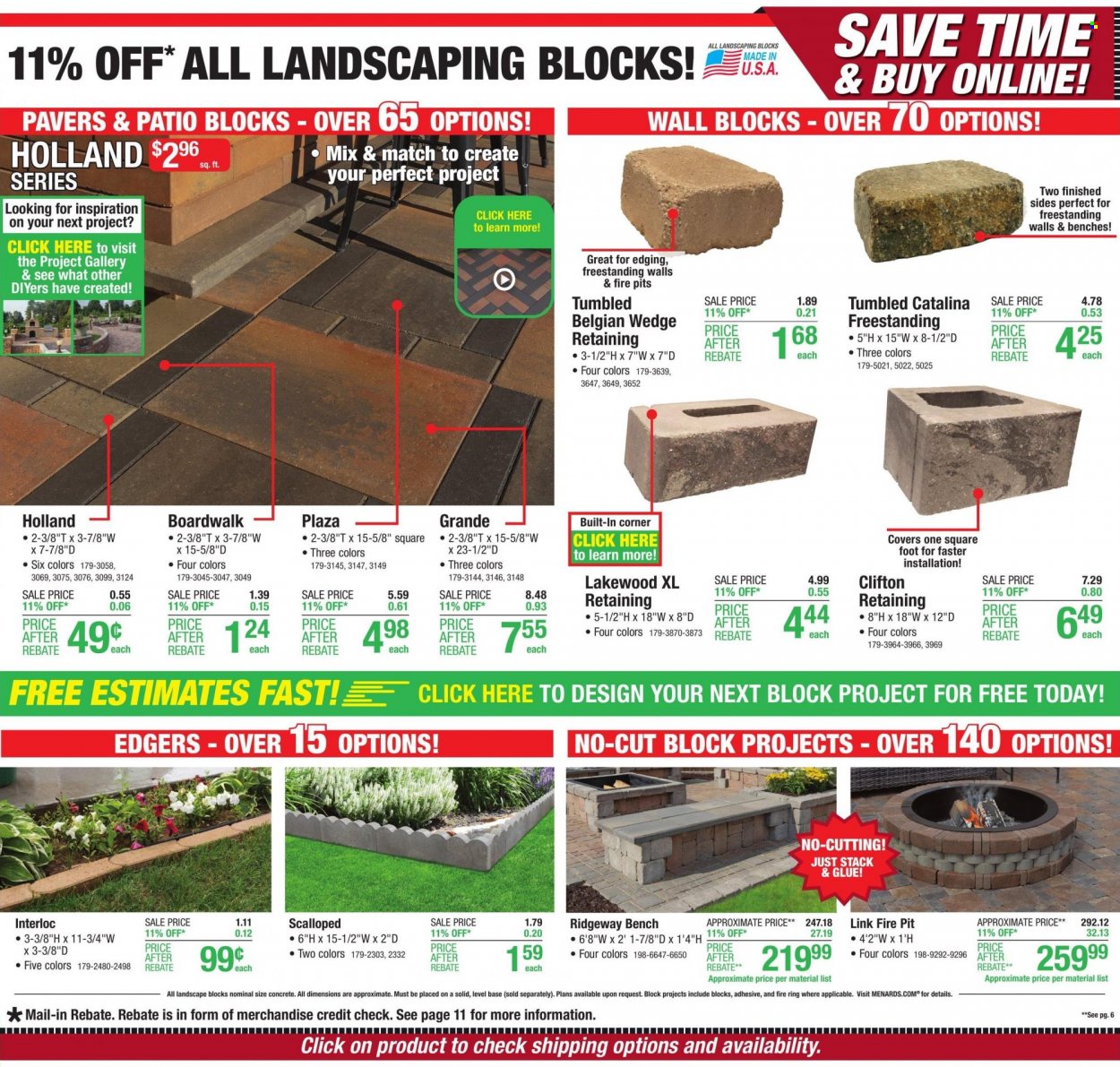 Menards ad - 07/06/2023 - 07/16/2023. Page 8
