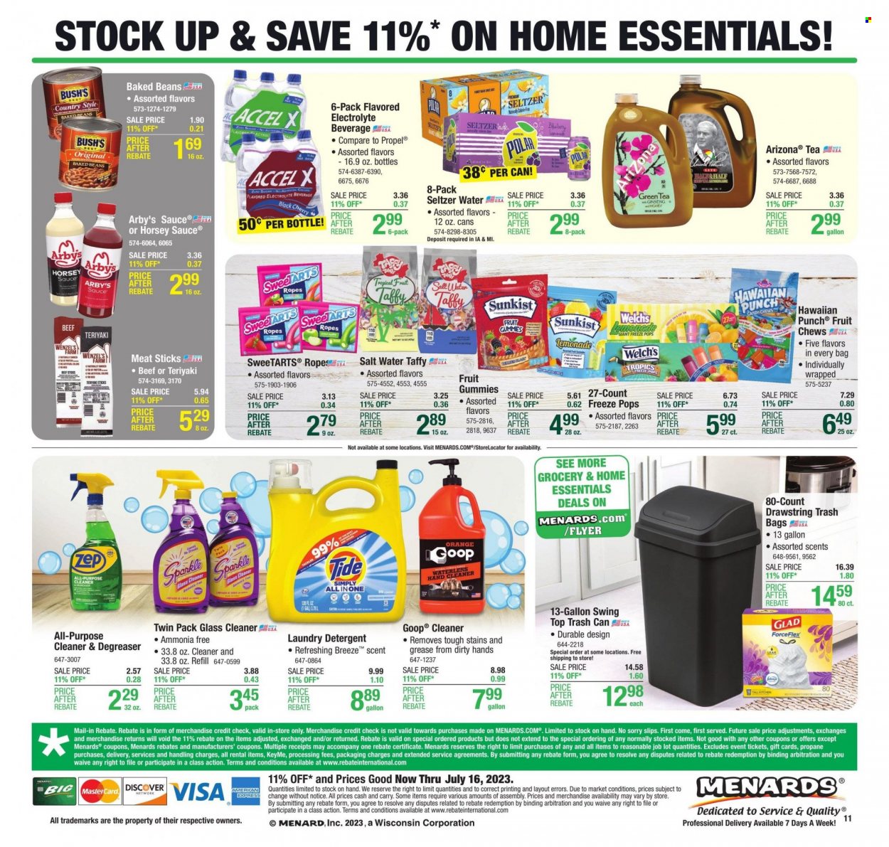 Menards ad - 07/06/2023 - 07/16/2023. Page 25