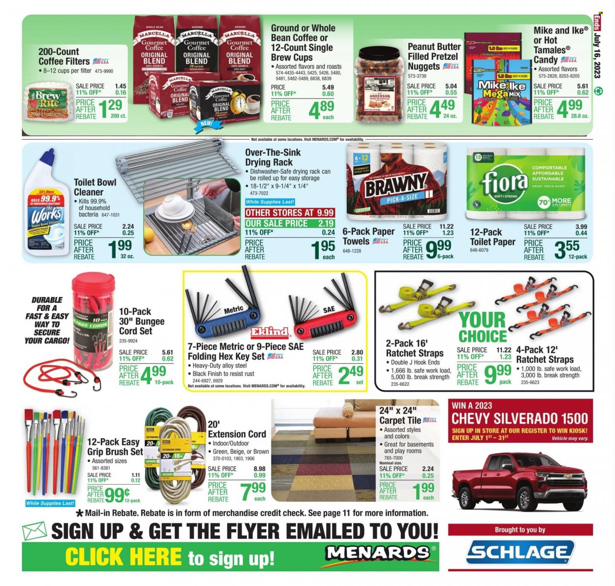 Menards ad - 07/06/2023 - 07/16/2023. Page 26
