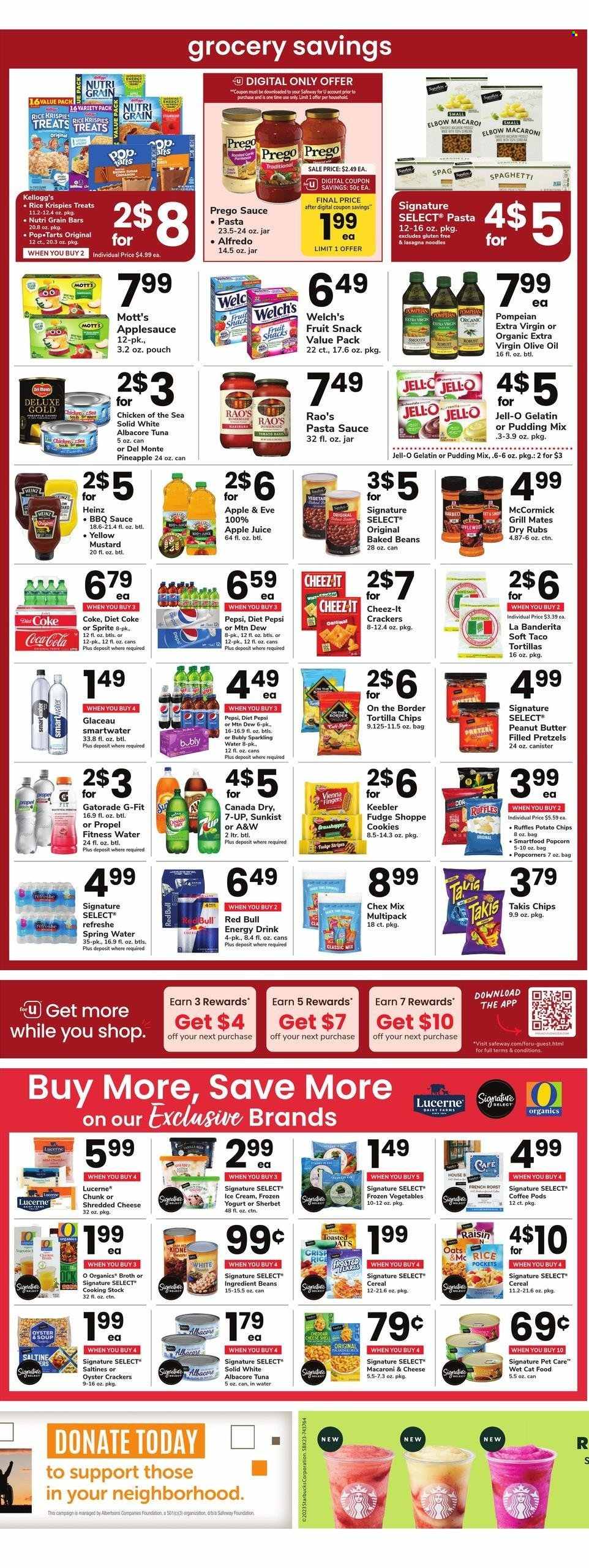 Safeway ad - 07/07/2023 - 07/13/2023. Page 2