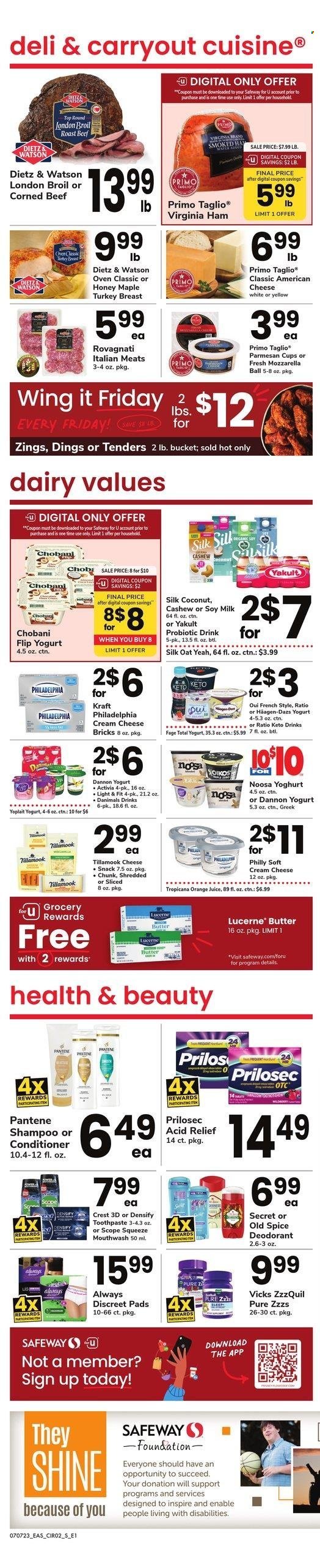 Safeway ad - 07/07/2023 - 07/13/2023. Page 3