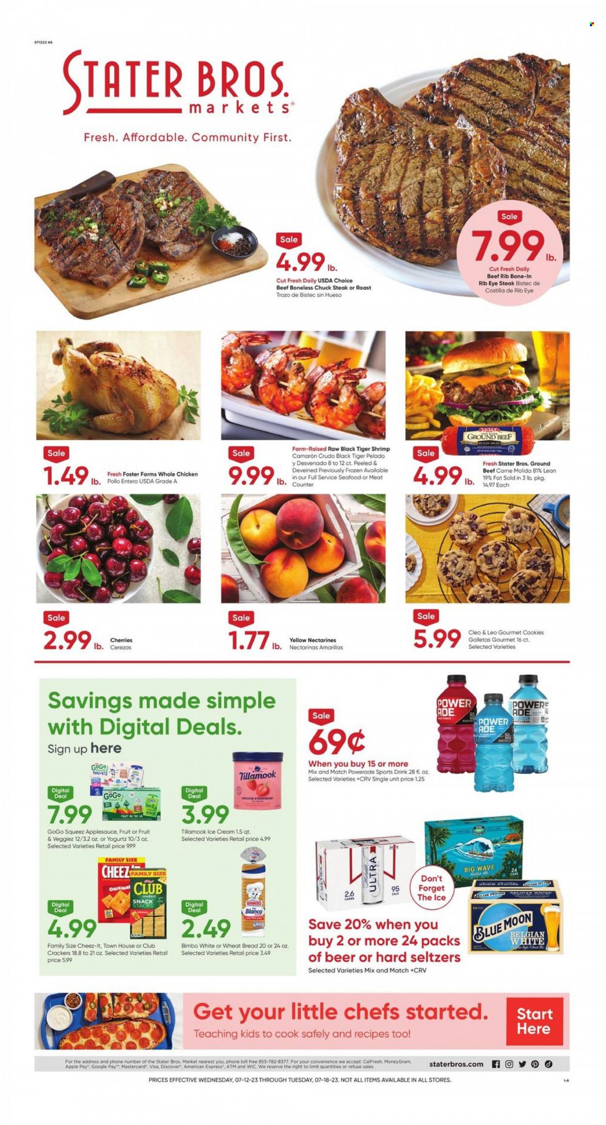 Stater Bros. ad - 07/12/2023 - 07/18/2023. Page 1