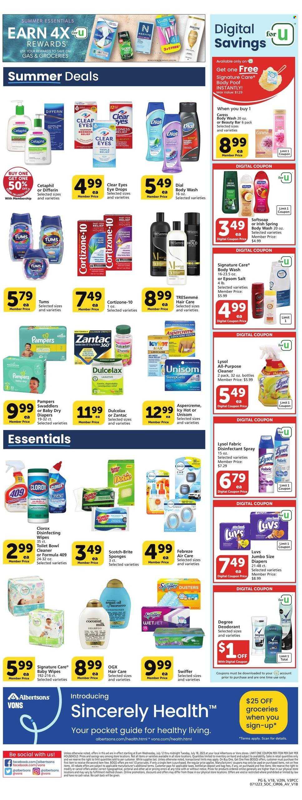 Albertsons ad - 07/12/2023 - 07/18/2023. Page 5