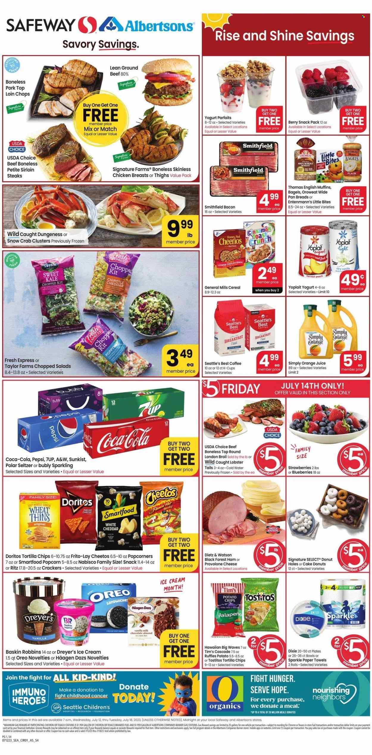 Albertsons ad - 07/12/2023 - 07/18/2023. Page 1