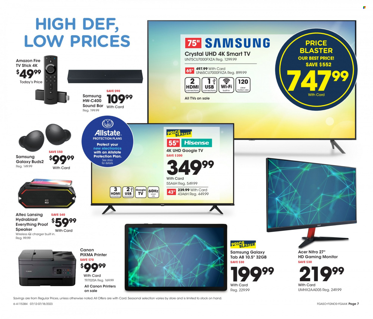 Fred Meyer ad - 07/12/2023 - 07/18/2023. Page 7