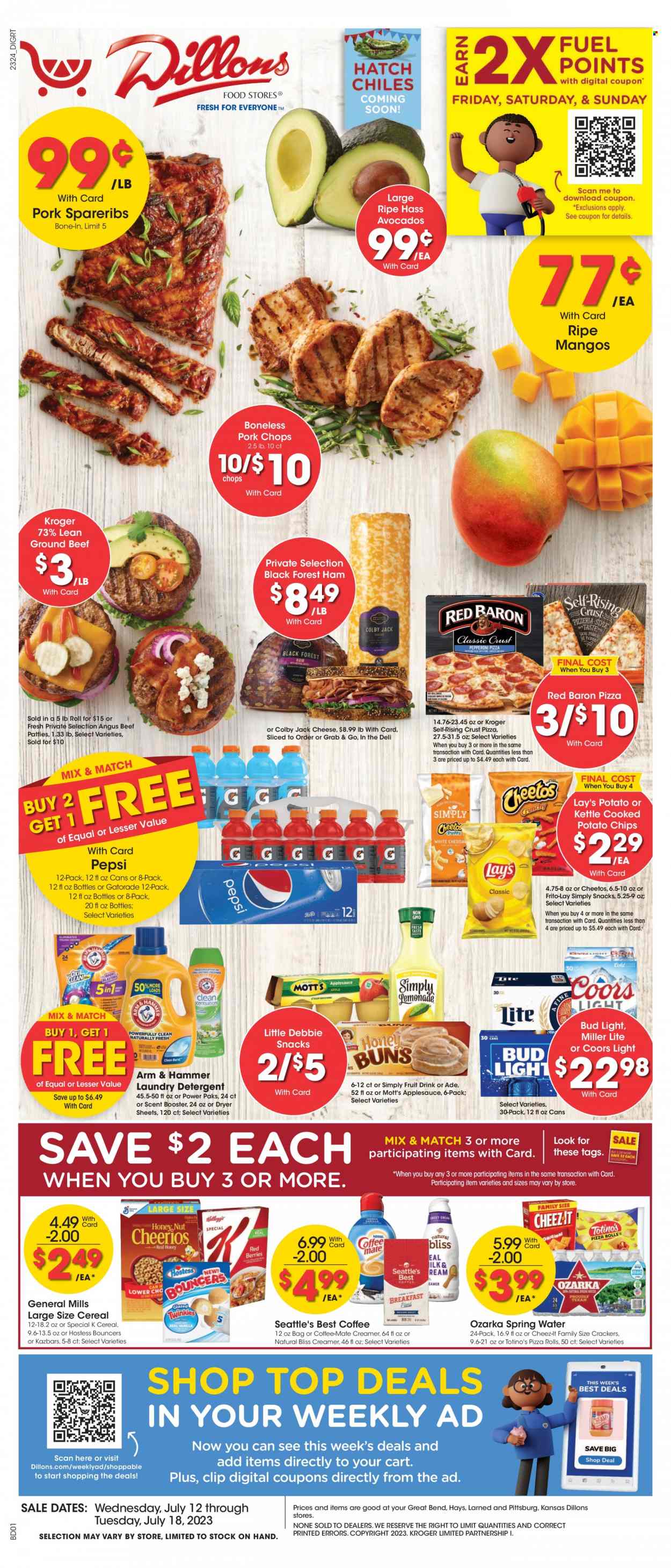 Dillons ad - 07/12/2023 - 07/18/2023. Page 1