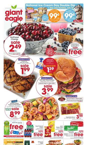Giant Eagle Flyer - July 13, 2023 - July 19, 2023.