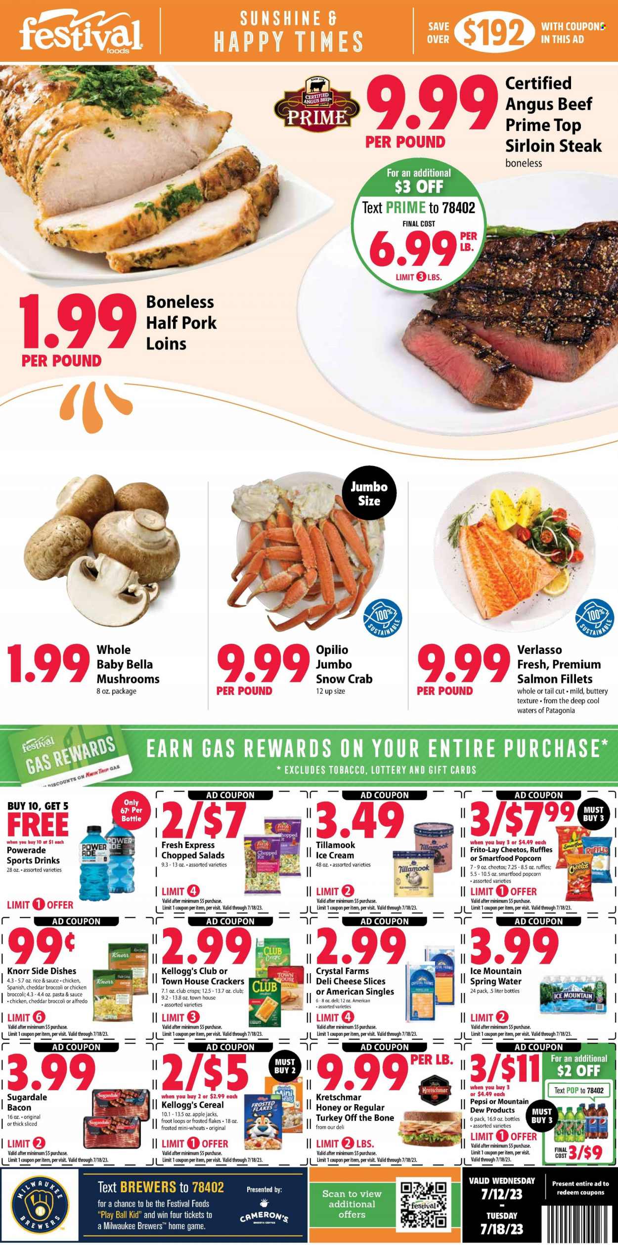 Festival Foods ad - 07/12/2023 - 07/18/2023. Page 1
