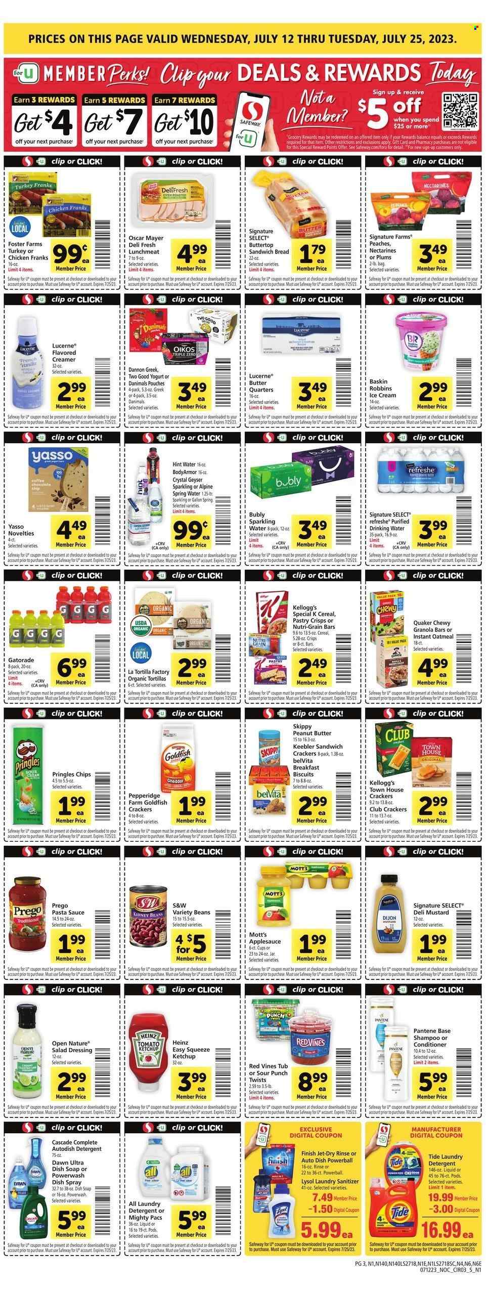 Safeway ad - 07/12/2023 - 07/18/2023. Page 3