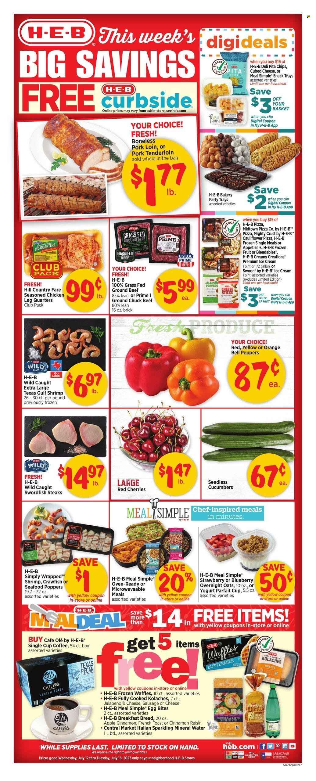 H-E-B ad - 07/12/2023 - 07/18/2023. Page 1