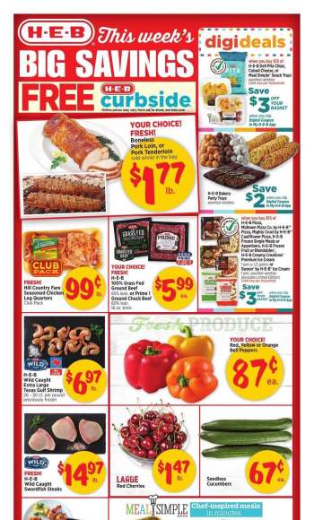 H-E-B Flyer - 07/12/2023 - 07/18/2023.