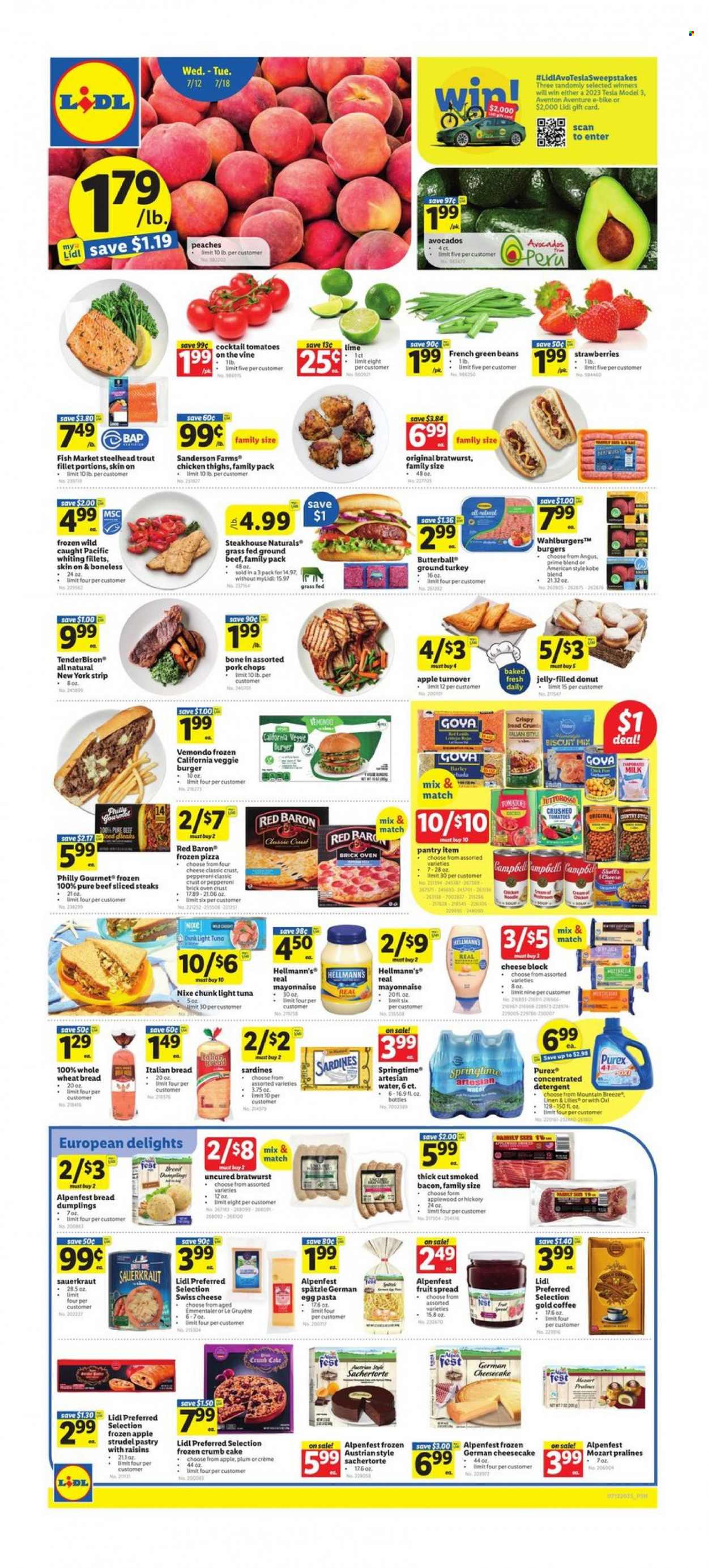 Lidl ad - 07/12/2023 - 07/18/2023. Page 1