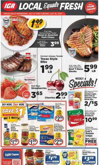 IGA Flyer - 07/12/2023 - 07/18/2023.