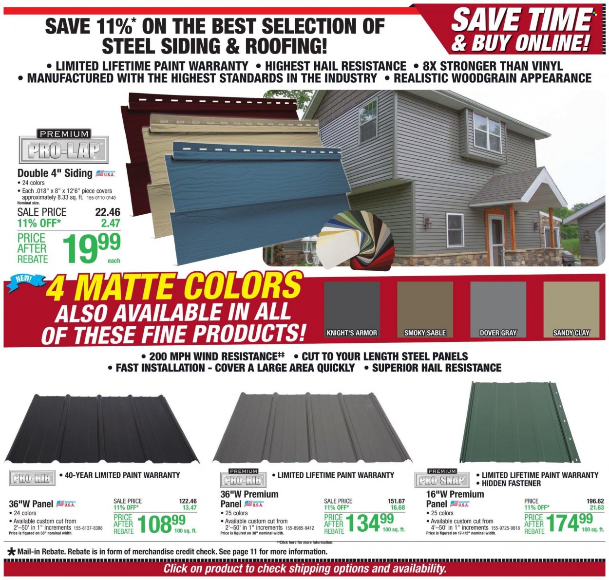 Menards ad - 07/11/2023 - 07/23/2023. Page 8