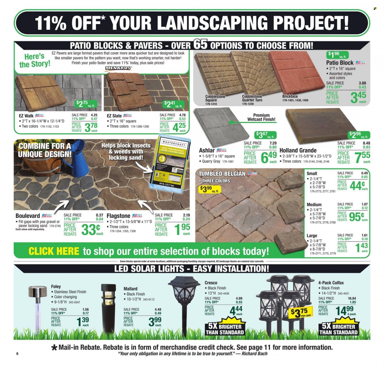 Menards ad - 07/11/2023 - 07/23/2023. Page 10