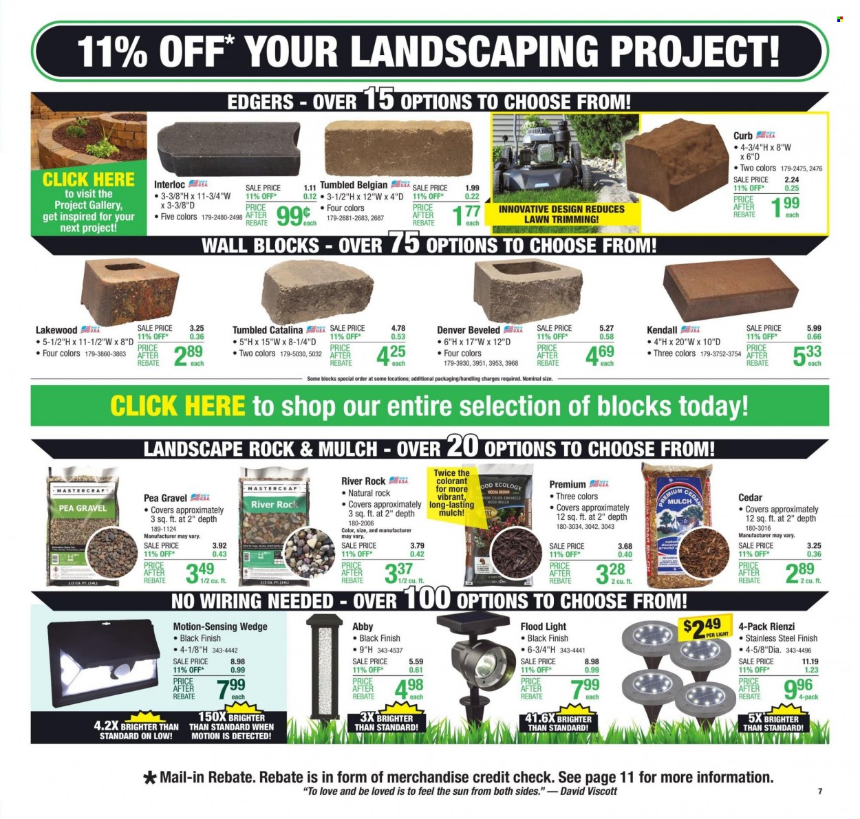 Menards ad - 07/11/2023 - 07/23/2023. Page 12