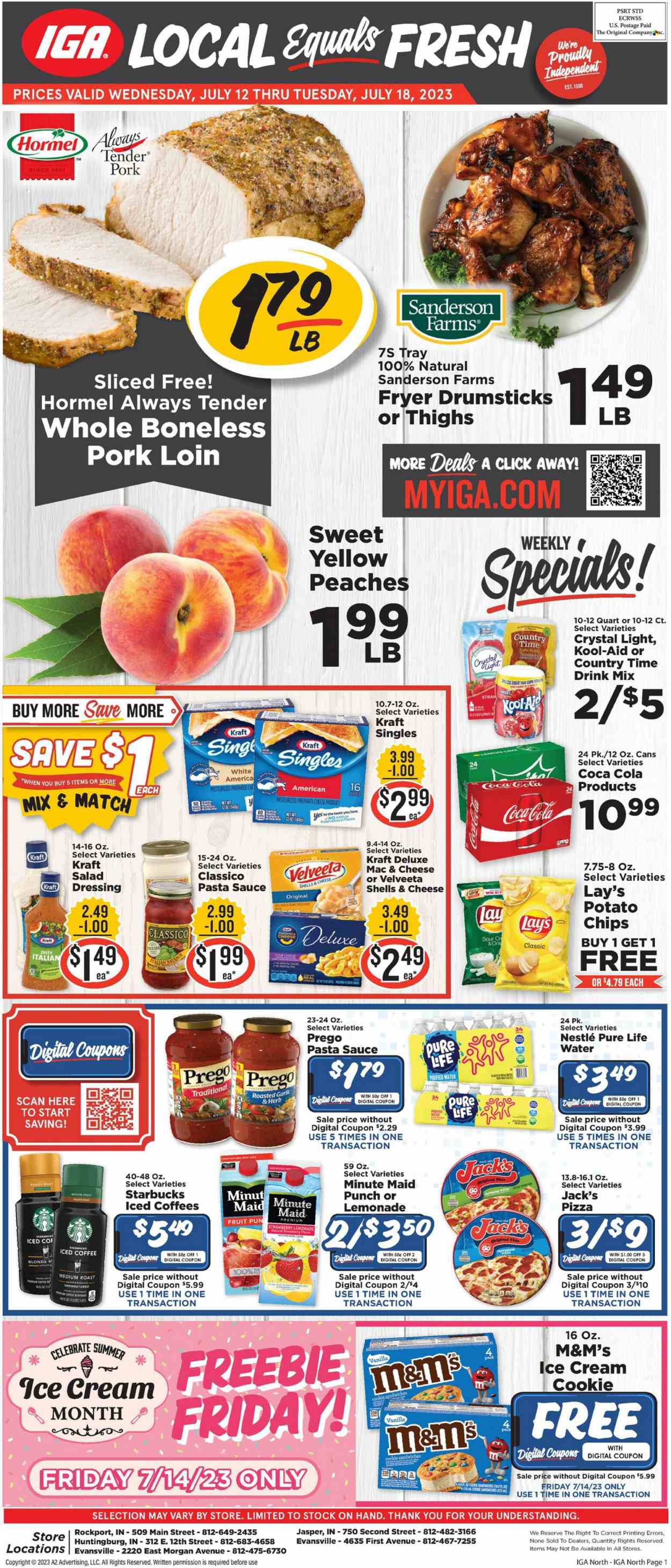 IGA ad - 07/12/2023 - 07/18/2023. Page 1