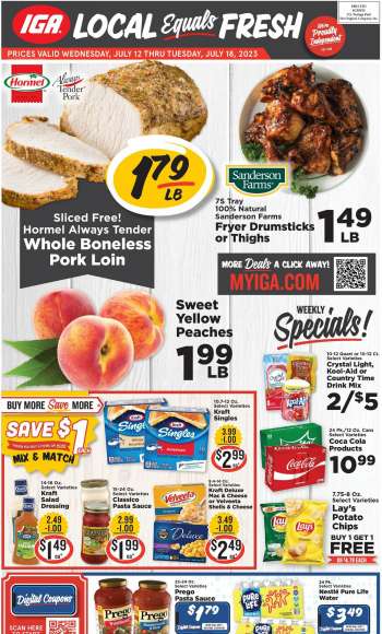 IGA Flyer - 07/12/2023 - 07/18/2023.
