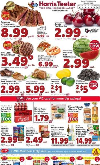 Harris Teeter Flyer - 07/12/2023 - 07/18/2023.