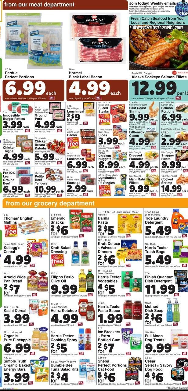 Harris Teeter ad - 07/12/2023 - 07/18/2023. Page 4