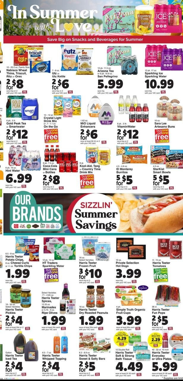 Harris Teeter ad - 07/12/2023 - 07/18/2023. Page 6
