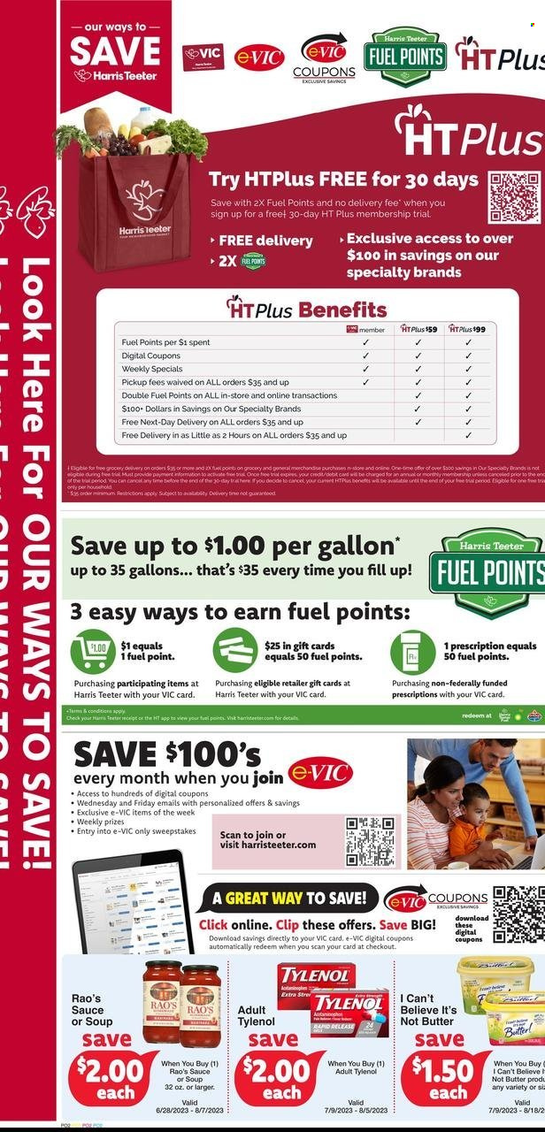 Harris Teeter ad - 07/12/2023 - 07/18/2023. Page 9