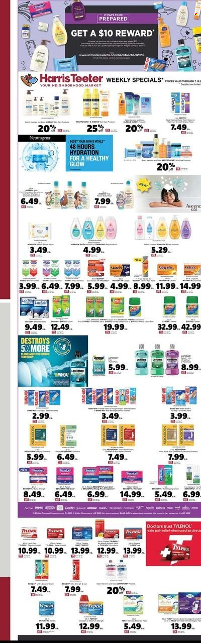 Harris Teeter ad - 07/12/2023 - 07/18/2023. Page 12