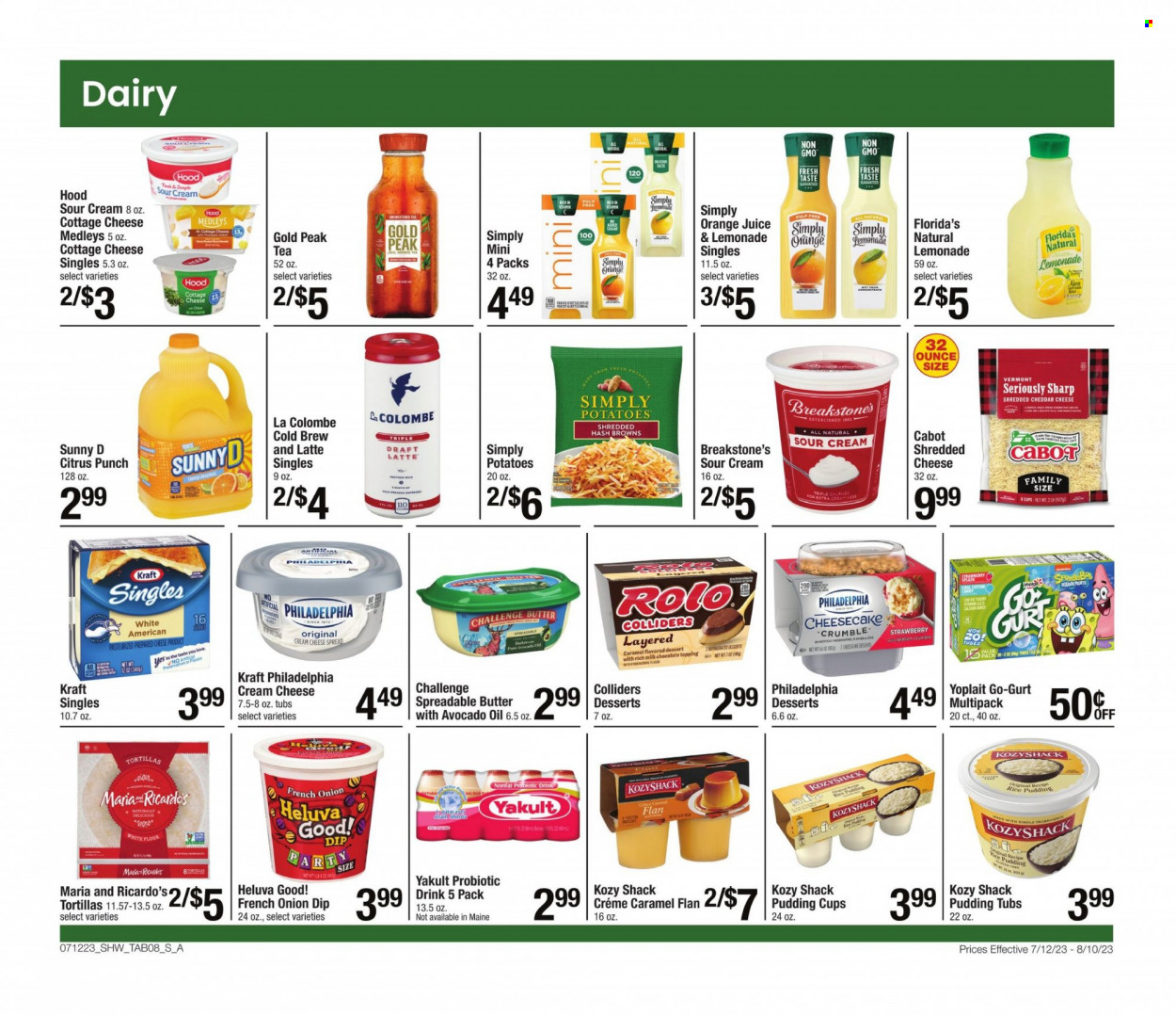 Shaw’s ad - 07/12/2023 - 08/10/2023. Page 8
