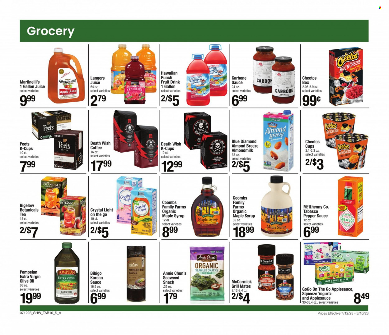 Shaw’s ad - 07/12/2023 - 08/10/2023. Page 10