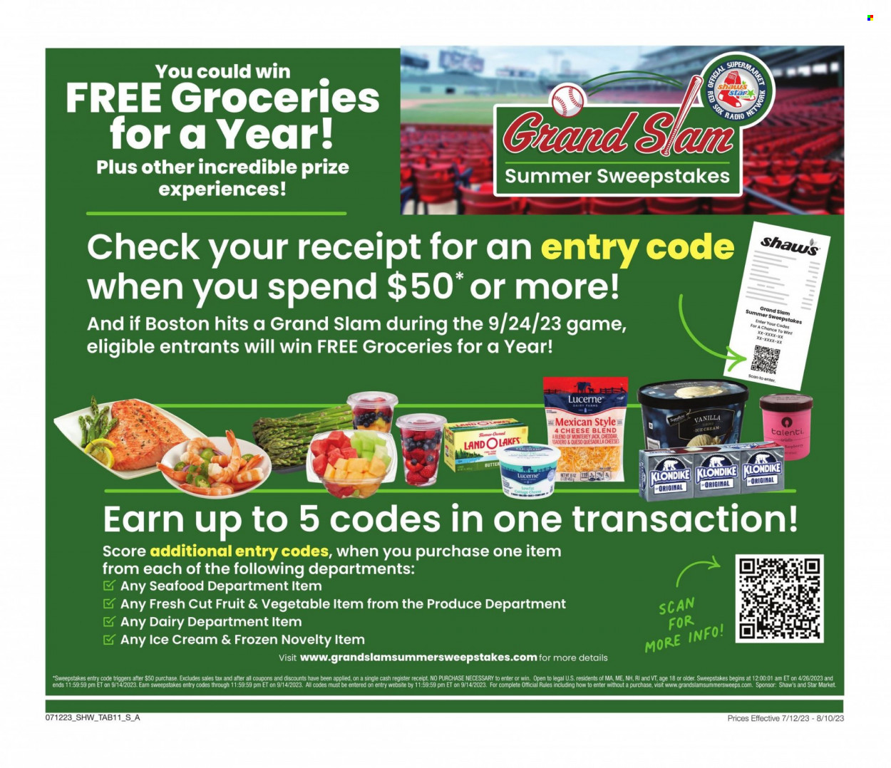 Shaw’s ad - 07/12/2023 - 08/10/2023. Page 11