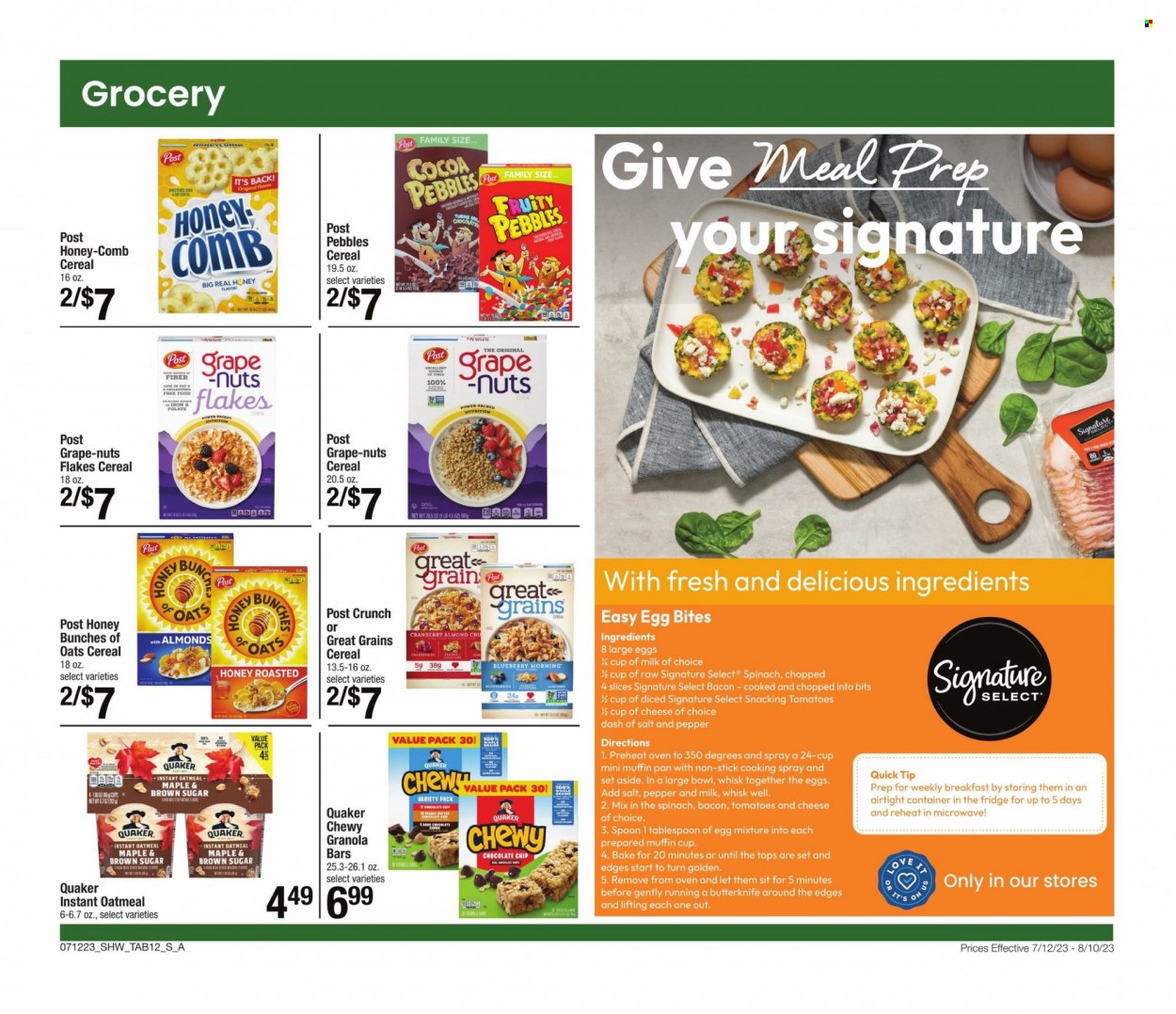 Shaw’s ad - 07/12/2023 - 08/10/2023. Page 12