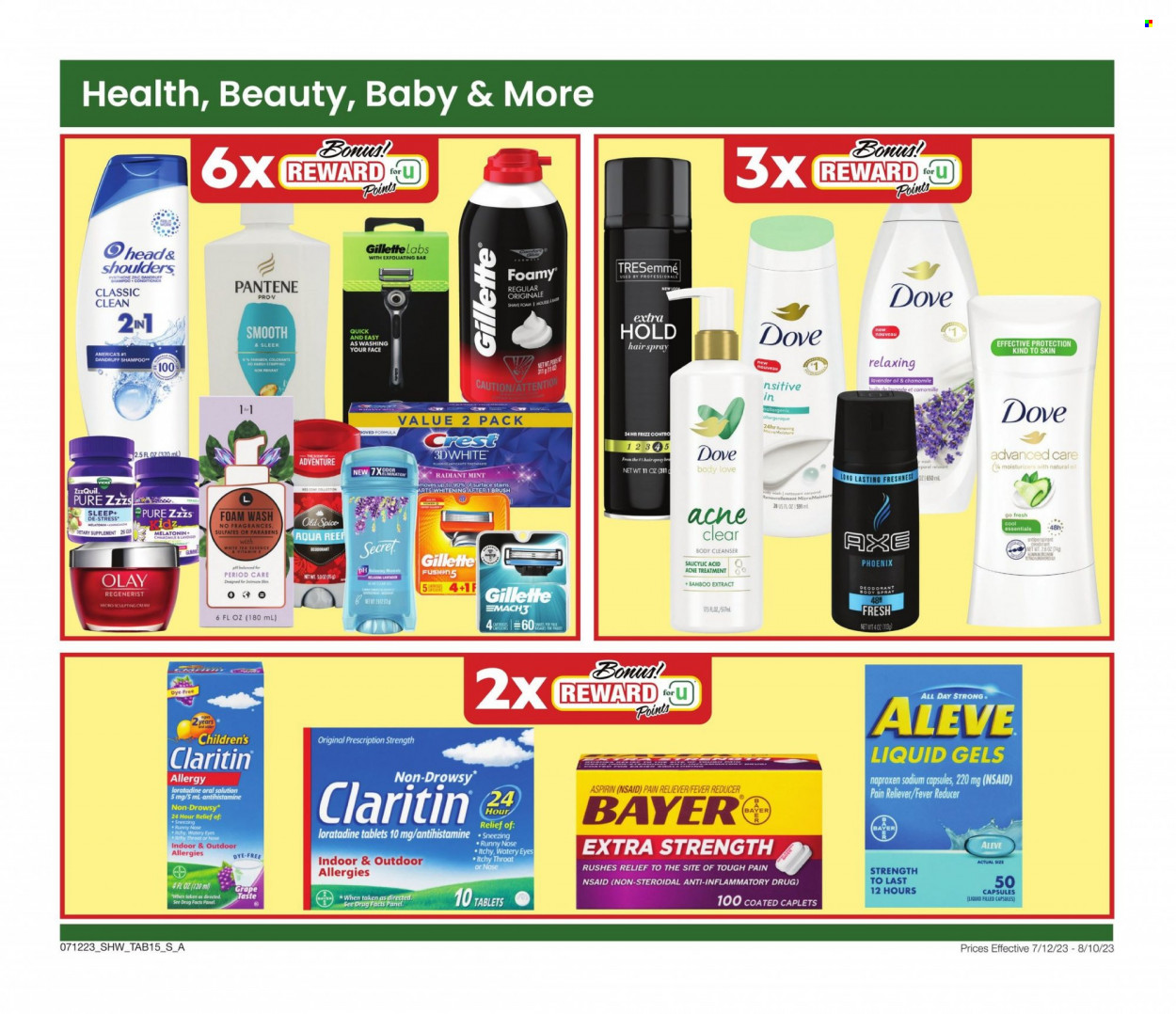 Shaw’s ad - 07/12/2023 - 08/10/2023. Page 15
