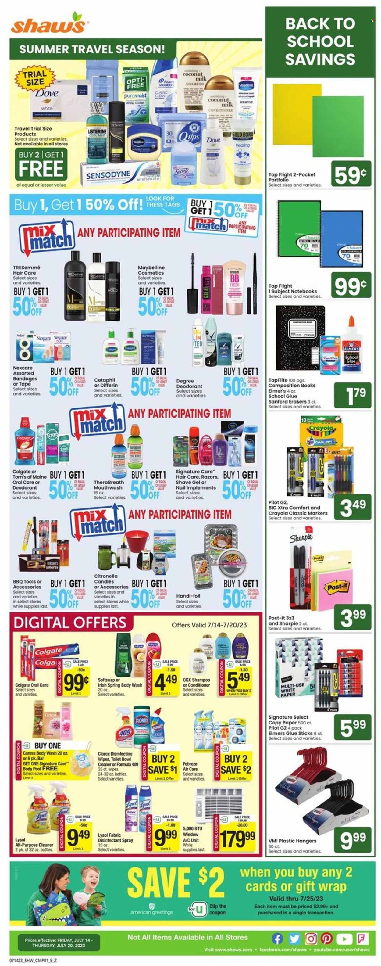 Shaw’s ad - 07/14/2023 - 07/20/2023. Page 5
