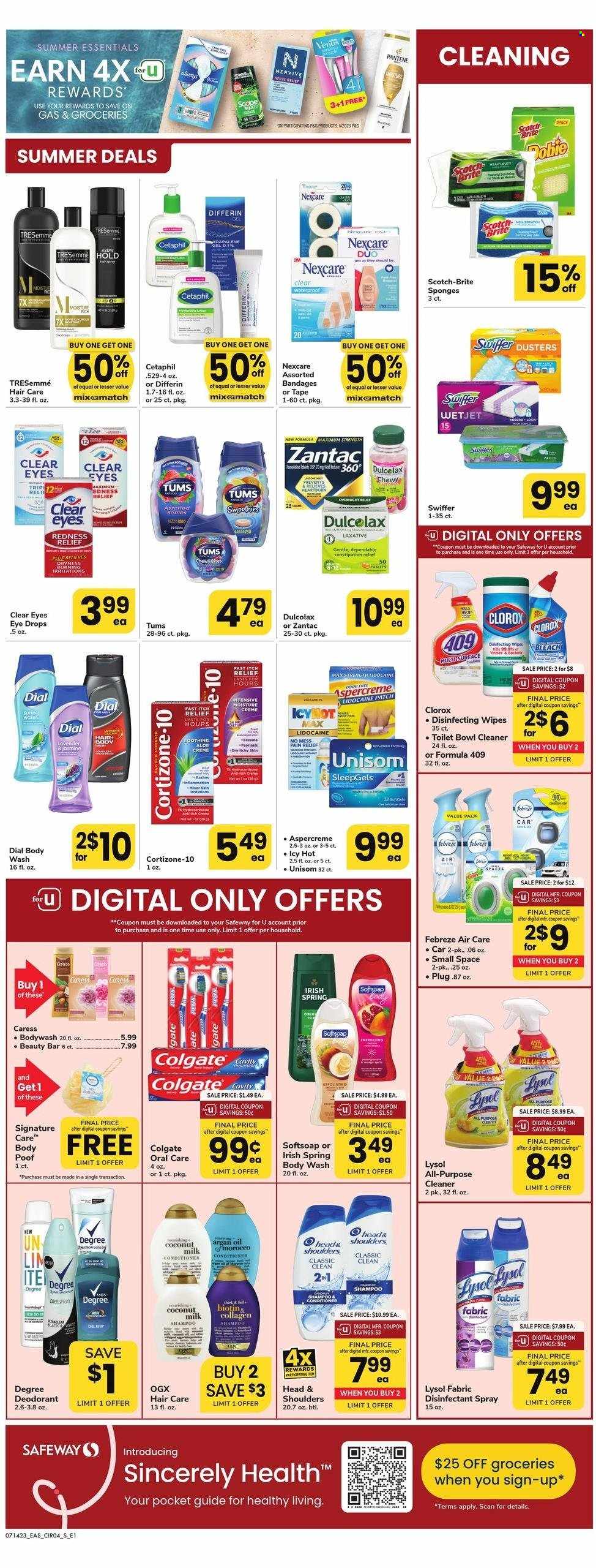 Safeway ad - 07/14/2023 - 07/20/2023. Page 8