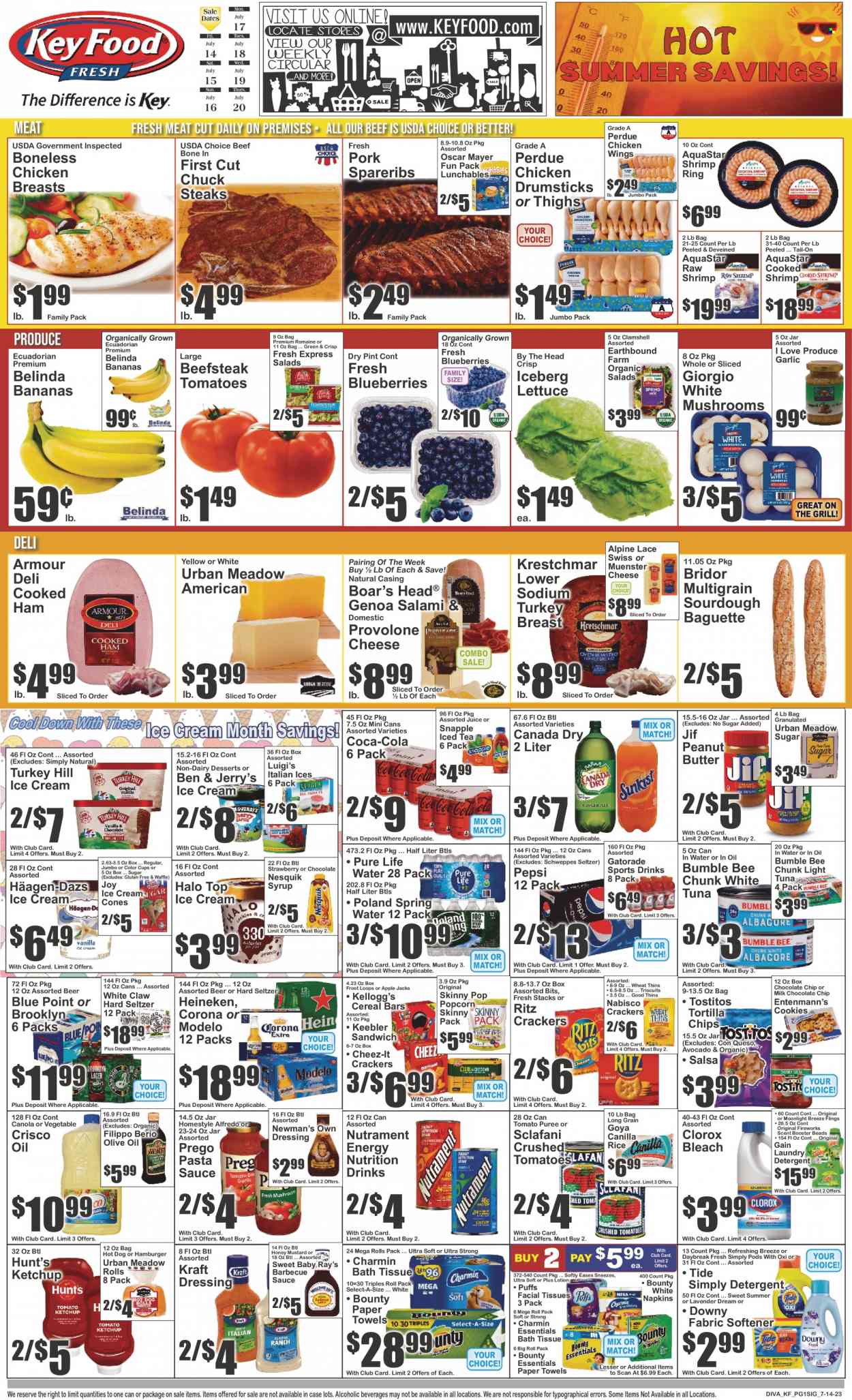 Key Food ad - 07/14/2023 - 07/20/2023. Page 1