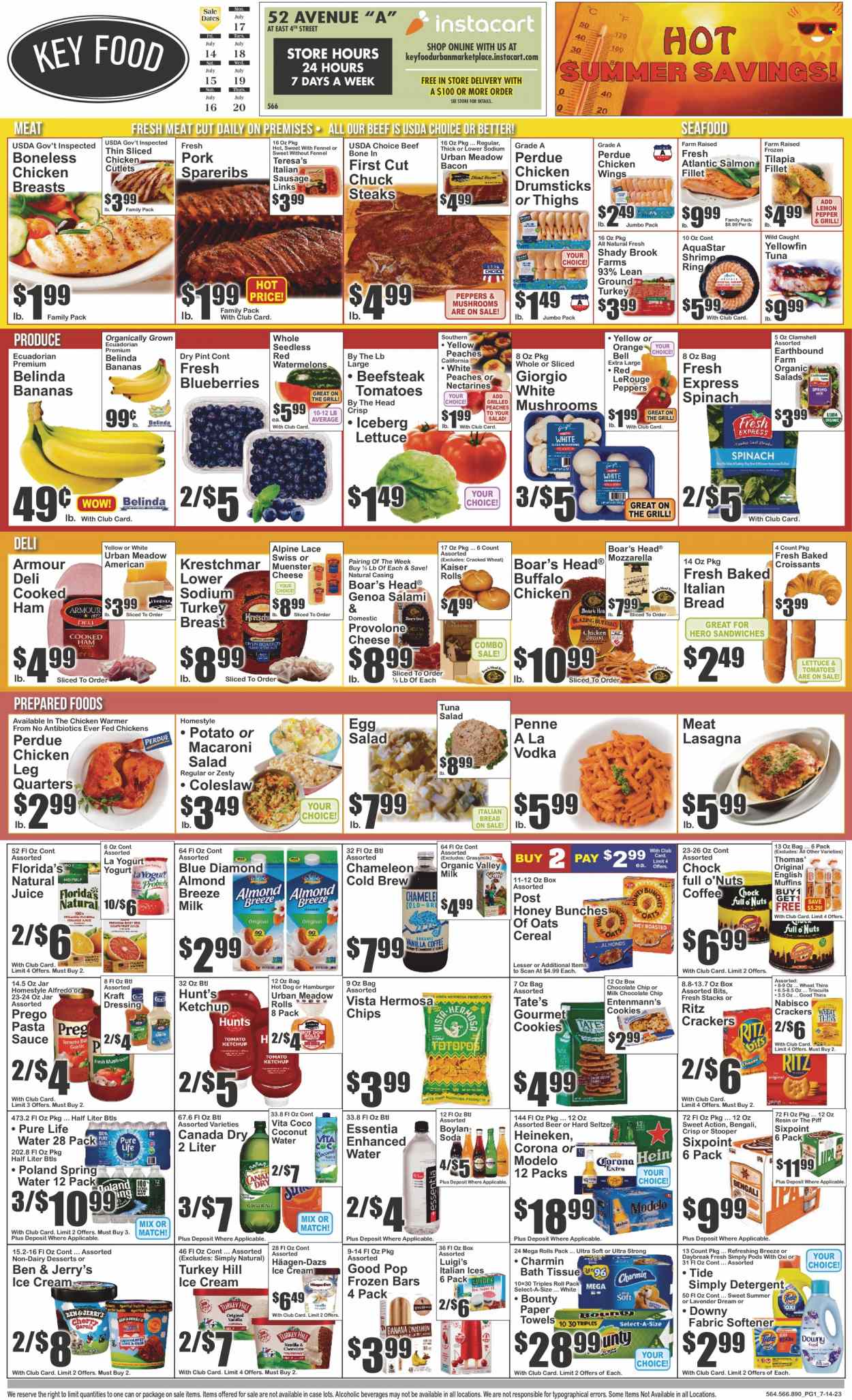 Key Food ad - 07/14/2023 - 07/20/2023. Page 1