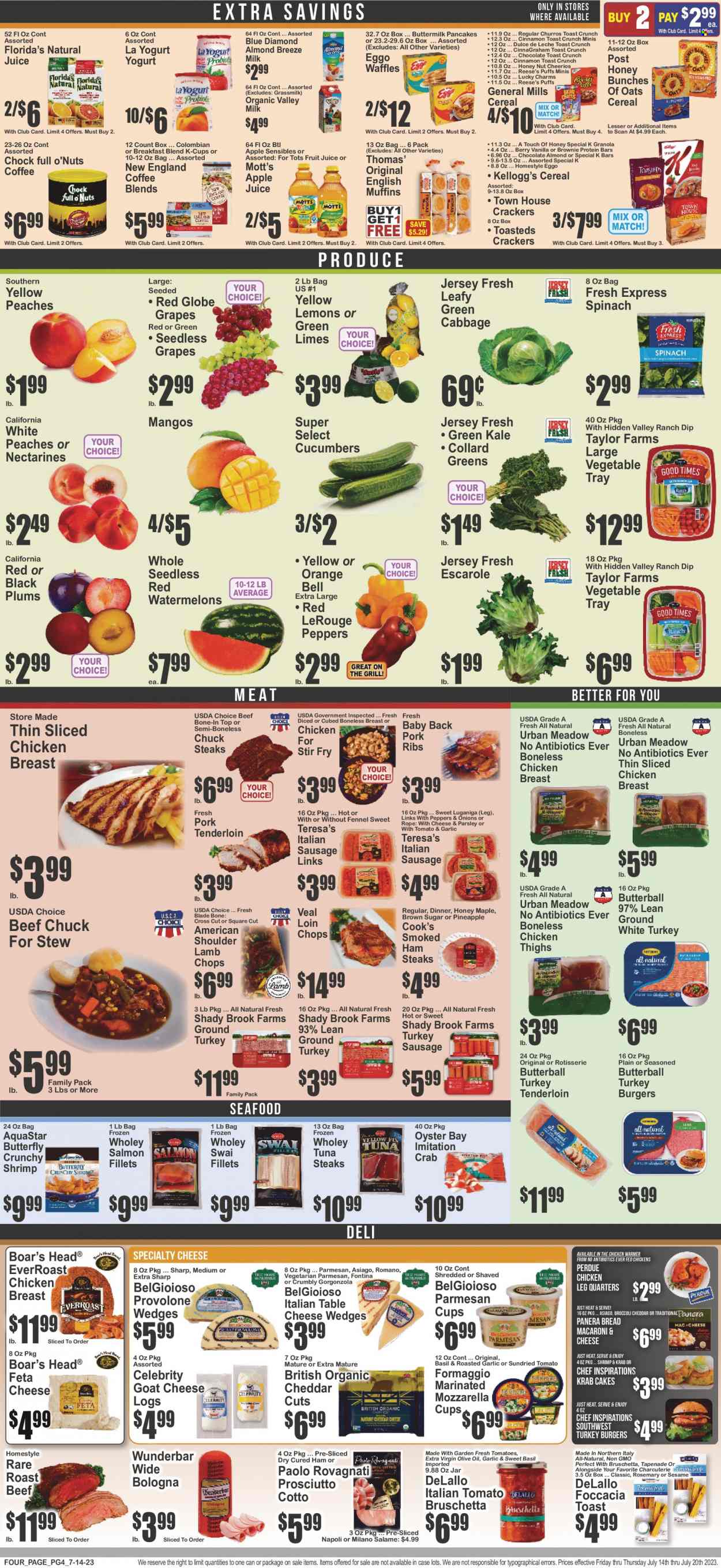 Key Food ad - 07/14/2023 - 07/20/2023. Page 4