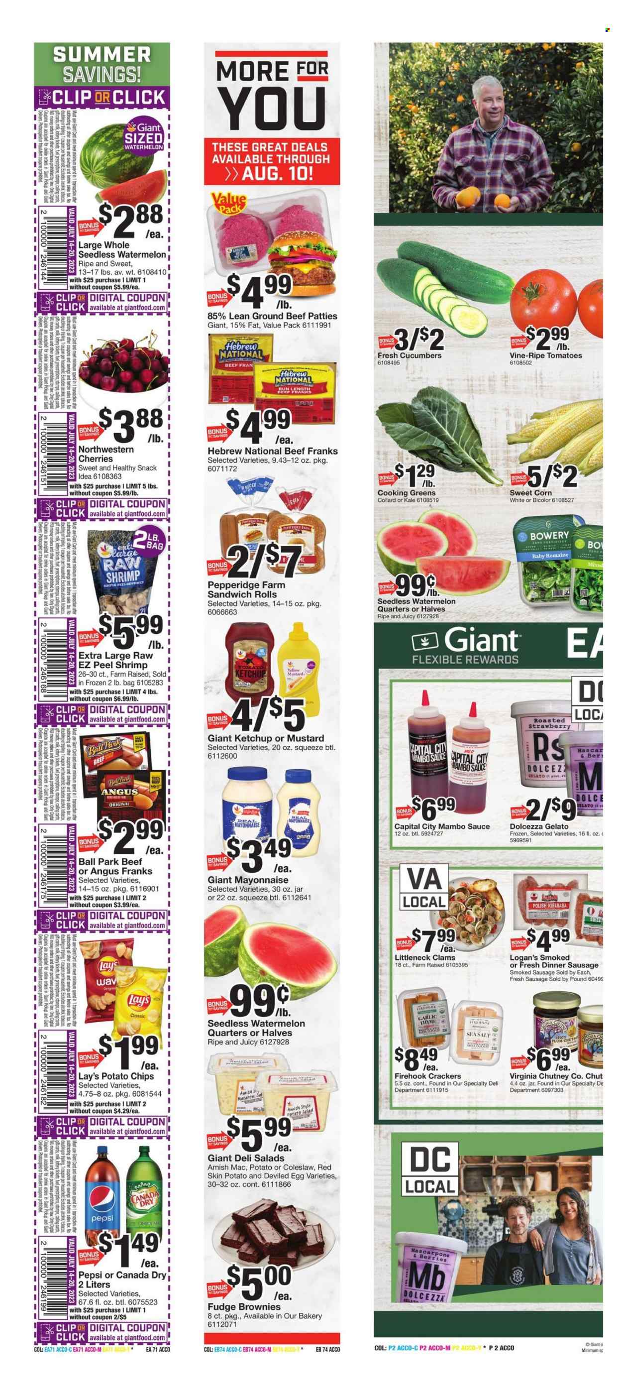 Giant Food ad - 07/14/2023 - 07/20/2023. Page 2